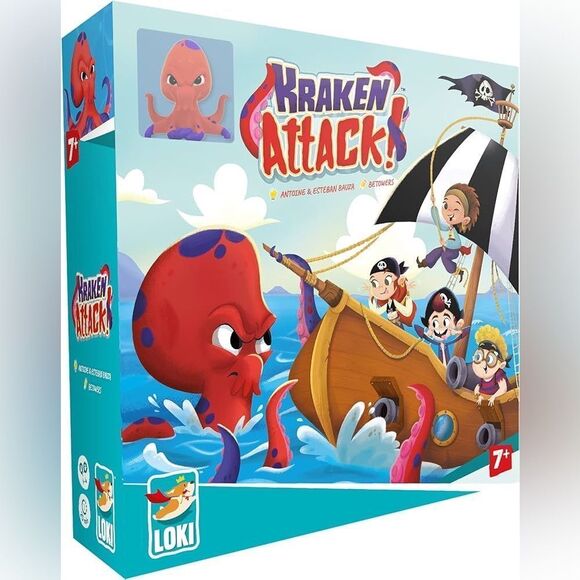 Brand New Sealed Iello Loki: Kraken Attach Strategy Board Game - Picture 1 of 3